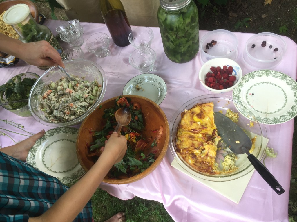 Wild Edibles Lunch in July